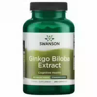 Swanson Ginkgo Biloba Extrakt 60 mg