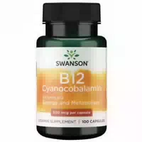 Swanson Vitamin B12 Cyanocobalamin 500 Mcg