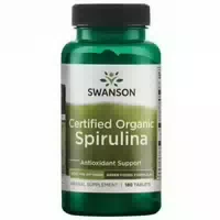 Swanson Zertifiziertes Bio Spirulina 500 mg