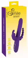 Sweet Smile Thrusting Pearl Triple Vibrator