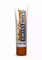 Swiss Navy Lubricant With Salted Caramel Flavor