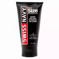 Swiss Navy «max Size Cream» Gleitcreme Für Eine Größere Erektion 0 15 L