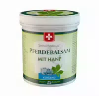 Swissmedicus Pferdebalsam mit Hanf Kühlend 500 ml