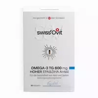 Swissovit Omega 3 Tg 600 mg Fischöl Epa Dha Kapseln