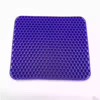 Komfort Gel Sitzkissen Violett Inkl Bezug