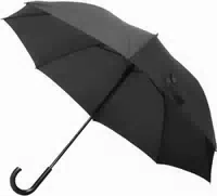 Sturm Regenschirm 65 cm Grau