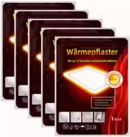 Wärmepflaster mit 12h Wärme 5er Set, 13 X 10 cm