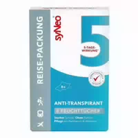 Syneo 5 Antitranspirant Reise Packung Unisex Tücher