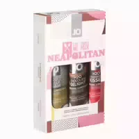 Neapolitan Tri Me Pack: Aromatisiertes Gleitgel Set 0 09 L