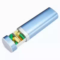Pillen Organizer 7 Tage Bpa Frei Reise Vitamine Medikamente 1 st
