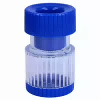 Tablettenmörser Blau Transparent 1 St