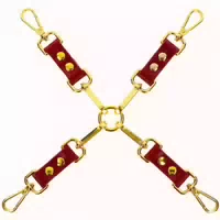 Taboom Roter Hogtie Ohne Manschetten