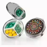 Acwoo Tablettenbox 7 Tage Pillendose 10 Fächer Medikamentenb 1 st