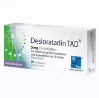 Desloratadin Tad 5 Mg 100 St Filmtabletten