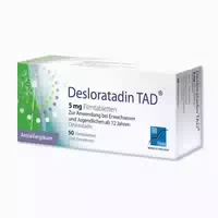 Desloratadin Tad 5 mg Filmtabletten 50 st