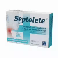 Septolete Eukalyptus 3 mg 1 mg 16 st Lutschtabletten
