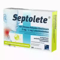 Septolete Zitrone Holunder: die Innovative Lösung bei Halsschmerzen