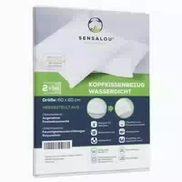 Sensalou Kopfkissenbezug Wasserdicht Set 2 st