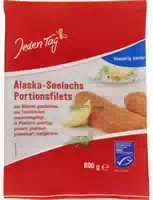 Jeden Tag Alaska Seelachs Portionsfilet Paniert