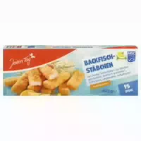 Jeden Tag Backfisch Stäbchen