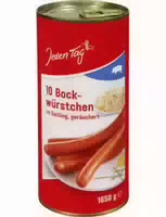 Jeden Tag Bockwürstchen