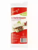 Jeden Tag Butterbrotpapier Blätter