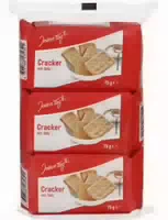 Jeden Tag Cracker mit Salz
