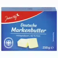 Jeden Tag Deutsche Markenbutter
