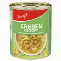 Jeden Tag Erbseneintopf mit Geräuchertem Bauchspeck