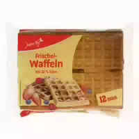 Jeden Tag Frischeiwaffeln