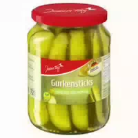 Jeden Tag Gurkensticks