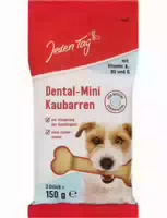 Jeden Tag Hund Mini Kaubarren Dentalsnack mit Geflügel