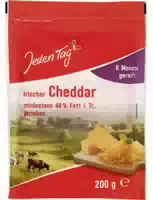 Jeden Tag Irischer Cheddar Reibekäse
