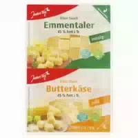 Jeden Tag Käse Snack Butterkäse Emmentaler