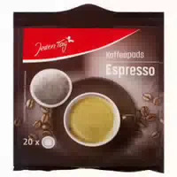 Jeden Tag Kaffee Pads Espresso 20 Pads