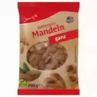 Jeden Tag Kalifornische Mandeln Ganz