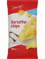 Jeden Tag Kartoffelchips Gesalzen