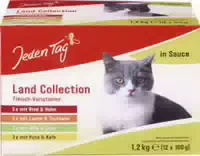 Jeden Tag Katze Land Collection Fleisch Variationen