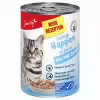 Jeden Tag Katze Saftige Happen in Sauce mit Rind