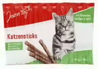 Jeden Tag Katzensticks Kaninchen Geflügel & Hefe
