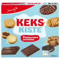 Jeden Tag Keks Kiste Kekse und Waffeln
