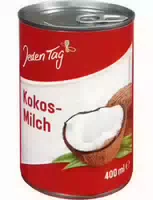 Jeden Tag Kokosnuss Milch