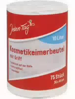 Jeden Tag Kosmetikeimerbeutel mit Griff 10 Liter