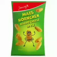 Jeden Tag Maishörnchen Nacho Cheese Style