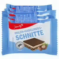 Jeden Tag Milch Haselnuss Schnitte