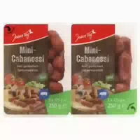 Jeden Tag Mini Cabanossi mit Käse Heißgeräuchert