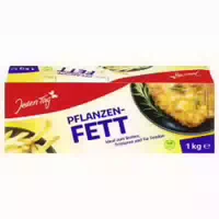 Jeden Tag Pflanzenfett