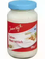 Jeden Tag Sahne Meerrettich Mild