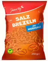 Jeden Tag Salzbrezel mit Meersalz