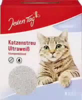 Jeden Tag Ultra Katzenstreu Ultraweiß